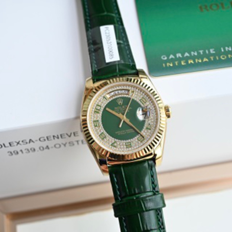 Best Edition with eta2836 Automatic Movement Rolex Diary Series 36mm Green Watch